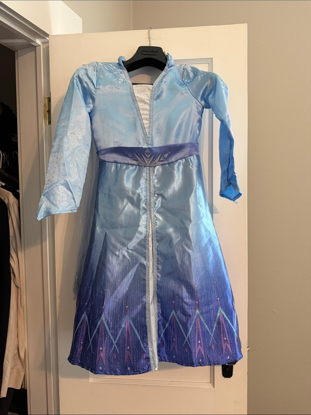 Disney Light Blue and Purple Frozen-Inspired Princess Costume Dress